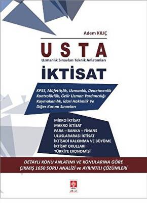 Ekin Basım Yayın Usta İktisat Konu Anlatımı ve Çözümlü Çıkmış Sorular - 1