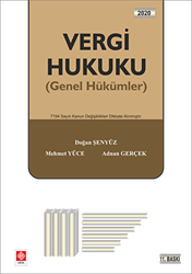 Vergi Hukuku Genel Hükümler - 1