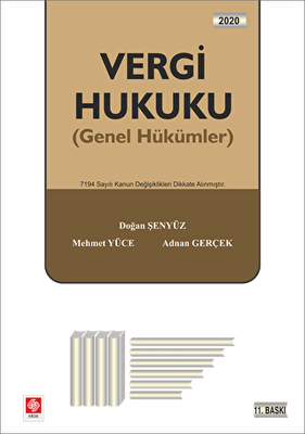 Vergi Hukuku Genel Hükümler - 1