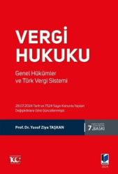 Vergi Hukuku Genel Hükümler ve Türk Vergi Sistemi - 1