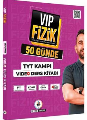 VİP Fizik Yayınları 50 Günde TYT Kampı Video Ders Kitabı - 1