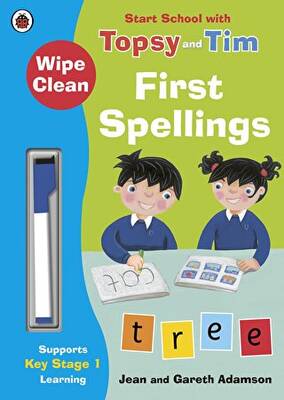 Wipe-Clean First Spellings: Start School with Topsy and Tim - 1