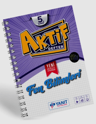 Yanıt Yayınları 5. Sınıf Fen Bilimleri Aktif Defter - 1