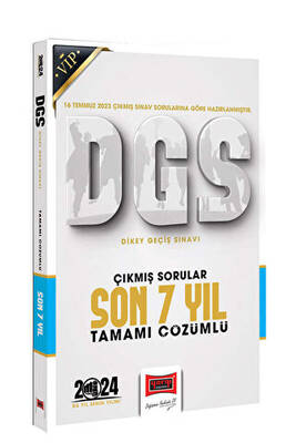 Yargı Yayınevi 2024 DGS Çıkmış Sorular Tamamı Çözümlü Son 7 Yıl 16 Temmuz 2023 Sınavı Dahil - 1