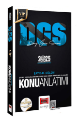 Yargı Yayınevi 2025 DGS VİP Sayısal Yetenek Konu Anlatımı - 1