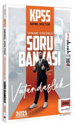 Yargı Yayınevi 2025 KPSS Genel Kültür Tamamı Çözümlü Vatandaşlık Soru Bankası - 1