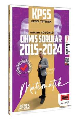 Yargı Yayınevi 2025 KPSS Genel Yetenek Matematik 2015-2024 Konularına Göre Düzenlenmiş Tamamı Çözümlü Çıkmış Sorular - 1