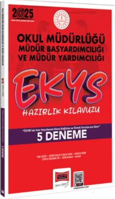 Yargı Yayınevi 2025 MEB EKYS Hazırlık Kılavuzu 5 Deneme - 1