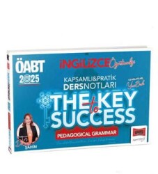 Yargı Yayınevi 2025 ÖABT İngilizce Öğretmenliği Kapsamlı Pratik Ders Notları The Key Success Pedagogical Grammar - 1