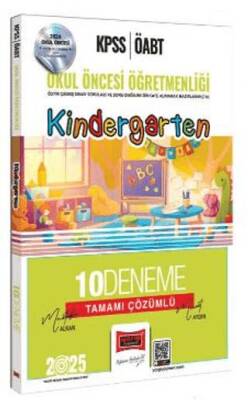 Yargı Yayınevi 2025 ÖABT Okul Öncesi Öğretmenliği Tamamı Çözümlü Kindergarten 10 Deneme - 1