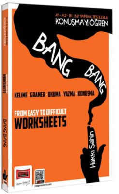 Yargı Yayınevi A1 A2 B1 B2 Yaprak Testlerle Konuşmayı Öğren Bang Bang Worksheets - 1