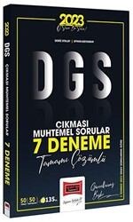 Yargı Yayınevi Yargı Yayınları 2023 DGS Çıkması Muhtemel Sorular Tamamı Çözümlü 7 Deneme - 1