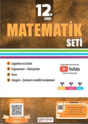 Yarı Çap Yayınları 12. Sınıf Matematik Seti - 1