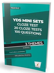 Pelikan Tıp Teknik Yayıncılık YDS İngilizce Mini Sets Cloze Test - 1