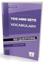 Pelikan Tıp Teknik Yayıncılık YDS İngilizce Mini Sets Vocabulary - 1