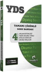 Modadil Yayınları YDS Tamamı Çözümlü Modüler Soru Bankası - 1