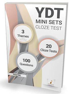 Pelikan Tıp Teknik Yayıncılık YDT İngilizce Mini Sets Cloze Test - 1