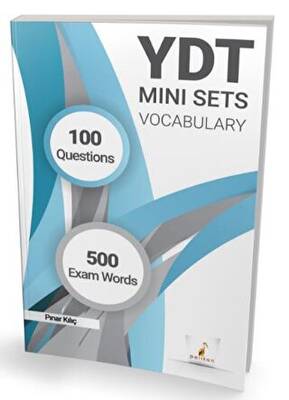 Pelikan Tıp Teknik Yayıncılık YDT İngilizce Mini Sets Vocabulary - 1