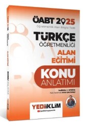 Yediiklim Yayınları 2025 ÖABT Türkçe Öğretmenliği Alan Eğitimi Konu Anlatımı - 1