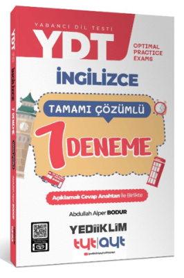 Yediiklim Yayınları YDT Optimal Practice Exams Tamamı Çözümlü 7 Deneme - 1