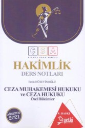 Yetki Yayınları Hakimlik Ders Notları Ceza Muhakemesi Hukuku ve Ceza Hukuku Özel Hükümler - 1