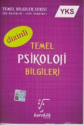 Karekök Yayıncılık YKS Temel Psikoloji Bilgileri Dizinli - 1