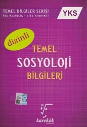 Karekök Yayıncılık YKS Temel Sosyoloji Bilgileri Dizinli - 1