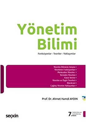 Yönetim Bilimi - 1