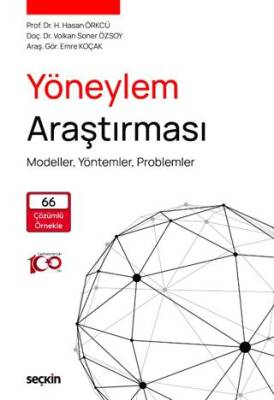 Yöneylem Araştırması Modeller, Yöntemler, Problemler - 1