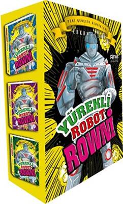 Yürekli Robot Rowni 3 Kitap Set - 1