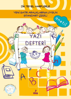 Yuva Yayınları 1. Sınıf Yazı Defteri Standart Çizgili - 1