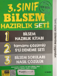 Zekiçocuk Eğitici Kitaplar 3. Sınıf Bilsem Hazırlık Seti - 1